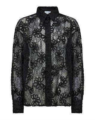 LR-Olera 1 Bluse - Black 